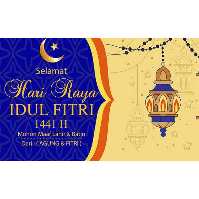  kartu  ucapan  idul Fitri  parcel lebaran  Shopee Indonesia