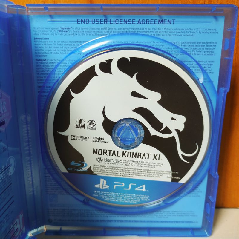 Mortal Kombat XL PS4 Kaset Mortalkombat XL Playstation PS 4 5 CD BD Game Games Mortal Kombat X L Gim Original asli ori bd second mortalcombat combat 11 terbaru shaolin monk monks