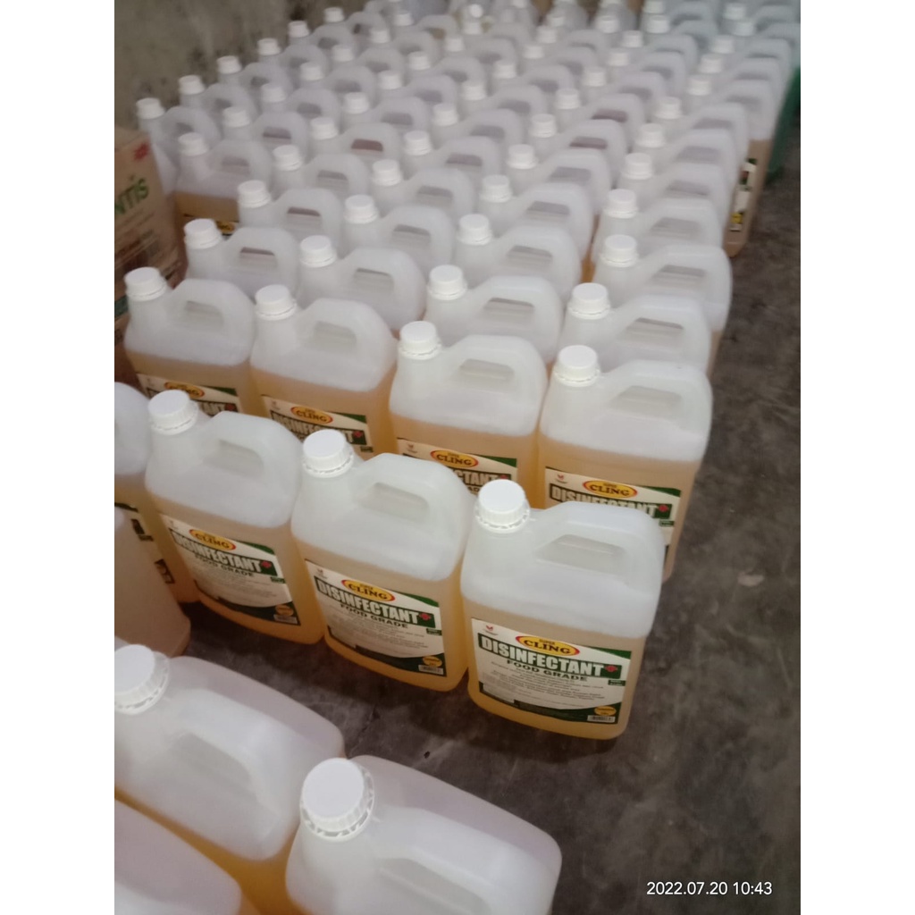 DISINFEKTAN CAIR Kemenkes 5 LITER AMPUH MEMBUNUH KUMAN DAN BAKTERI