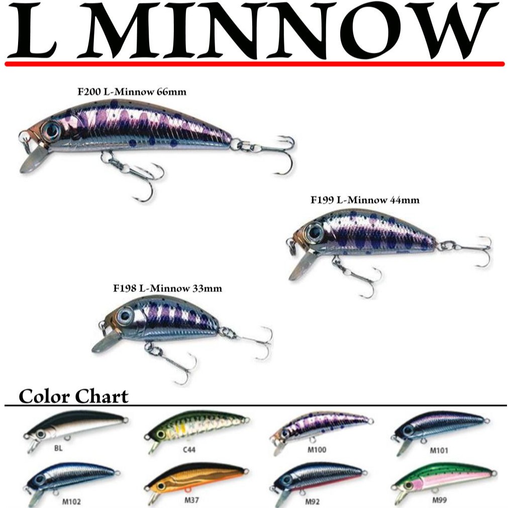 UMPAN YOZURI L-MINNOW 66MM