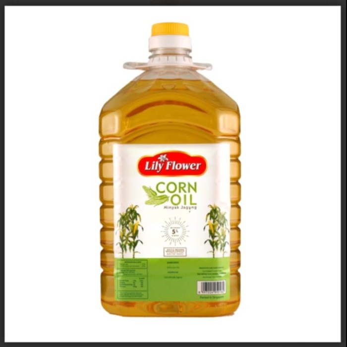 

CORN OIL LILY FLOWER 5L / MINYAK JAGUNG 5L / minyak jagung 5L
