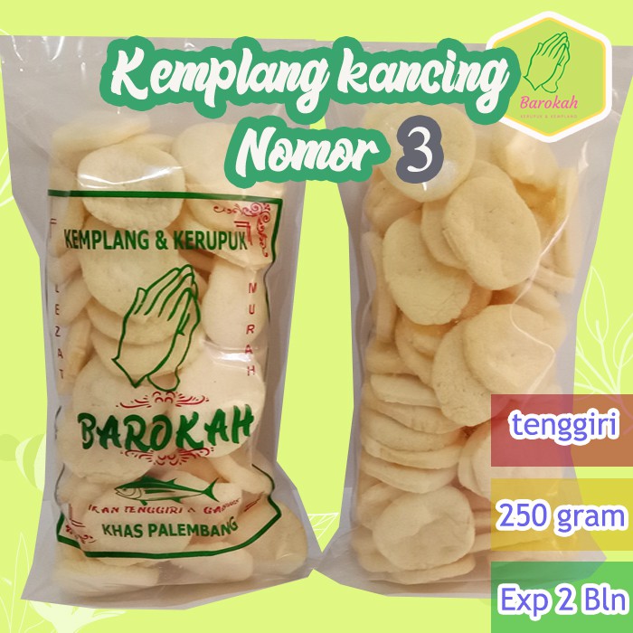 

Kemplang kualitas 3 bulat sedang