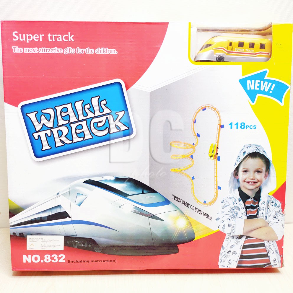 Wall Track 832 Mainan Lintasan Dinding Kereta Api