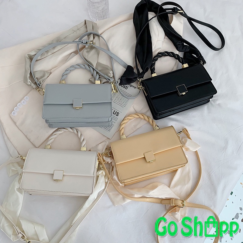 Tas Selempang Wanita Terbaru 2 Tali Bahan Kulit PU Premium - Tas Fashion Korea - Tas Wanita Import Korean Style Kekinian - Tas Pesta Wanita Import Elegan - Tas Selempang Wanita Import Terbaru Kekinian - Tas Tiktok Viral [SL72]