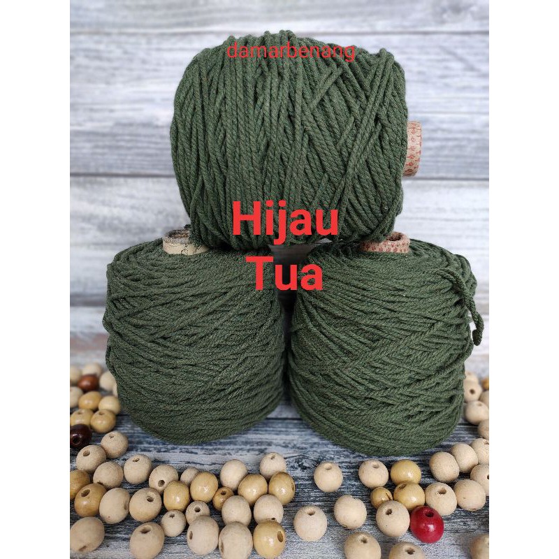 Tali katun size 4mm(1kg)