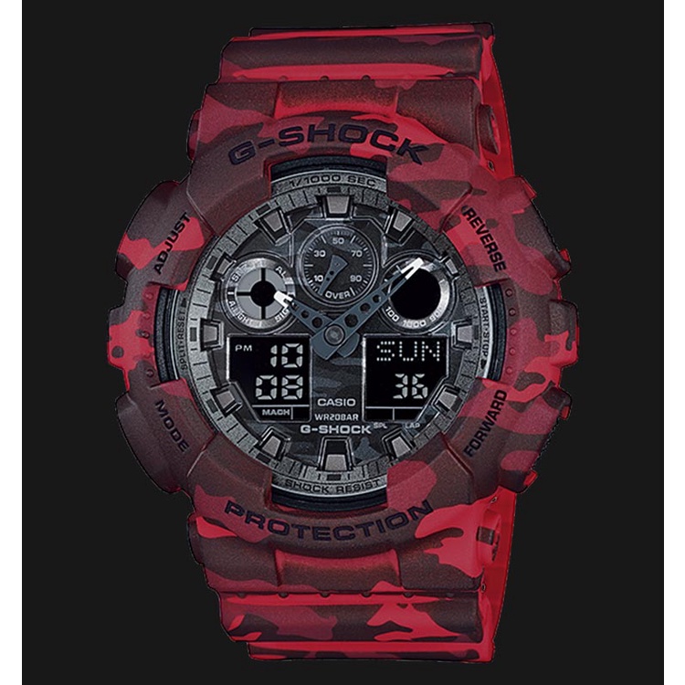 Casio G-Shock Camouflage GA-100CM-4ADR