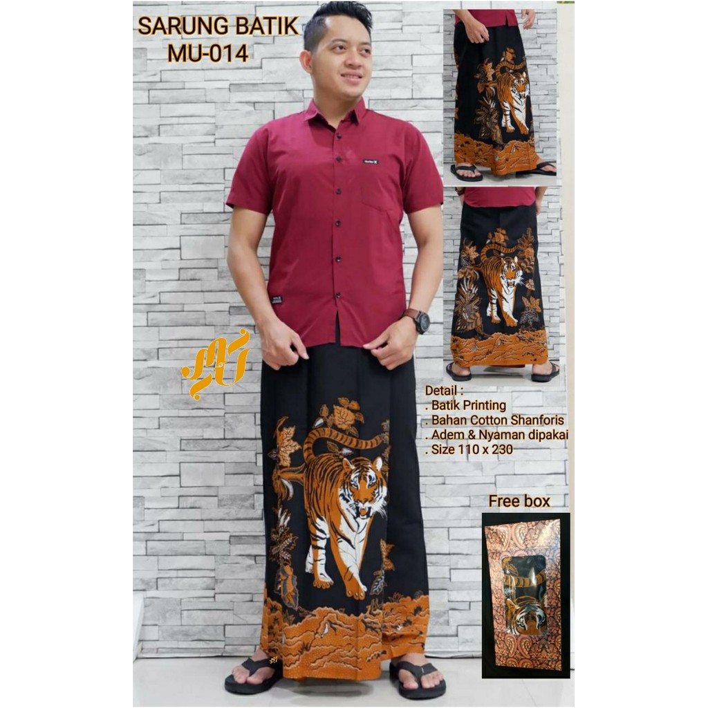 Batik Solo Sarung Batik MU 014 Mukti Utomo Batiksoloamanah 110.000