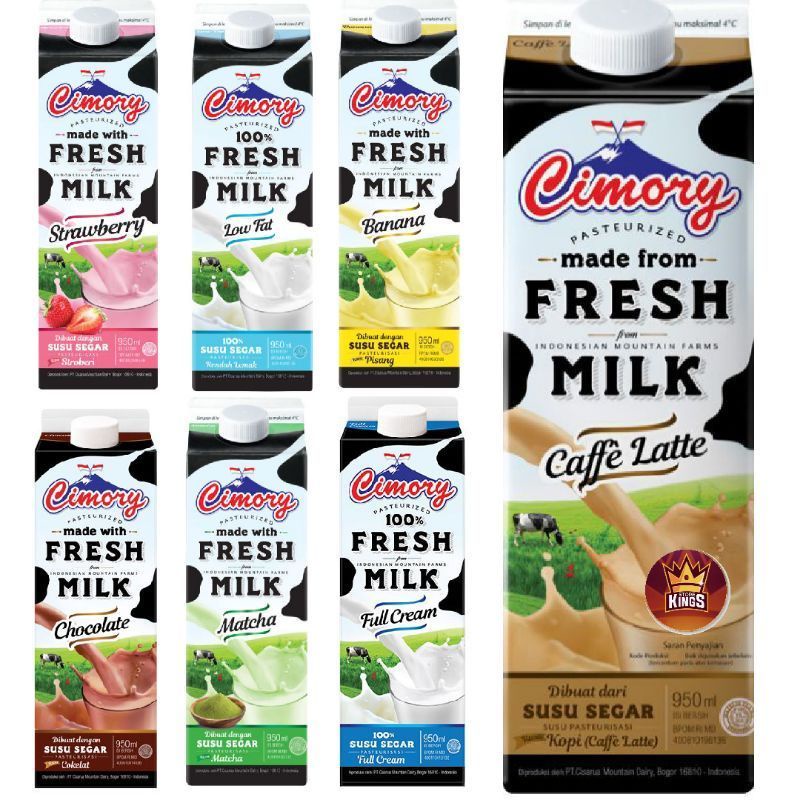 

Cimory Fresh Milk Plain 950ml ( Kurir Instan Express | SameDay Grab | Gojek )