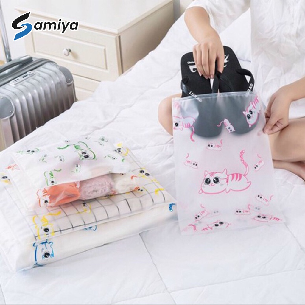 travel bag storage organizer / pouch tas perlengkapan baju traveling / pouch traveler bag set