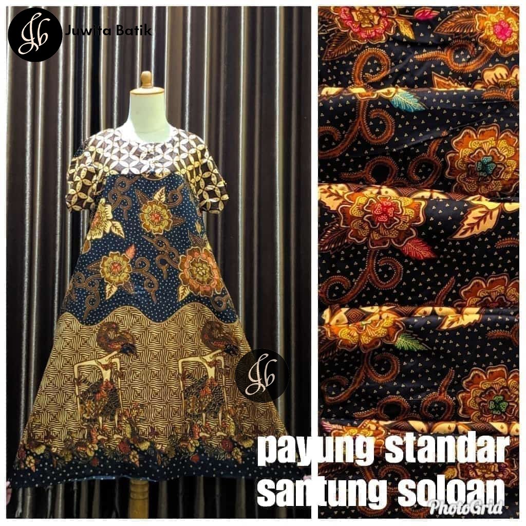 Juwita Batik - Daster Payung Murah Busui Bahan Rayon Soloan Part 1