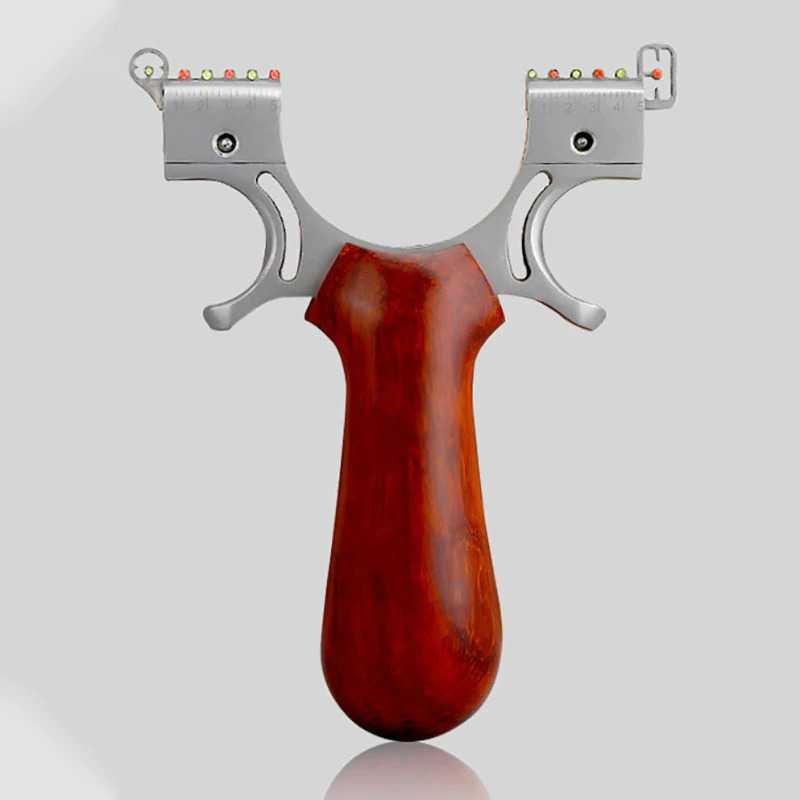 Piaoyu Ketapel Metal Slingshot Hunting Catapult - 1124