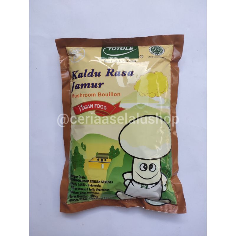 

TOTOLE KALDU JAMUR 400 gr VEGAN FOOD