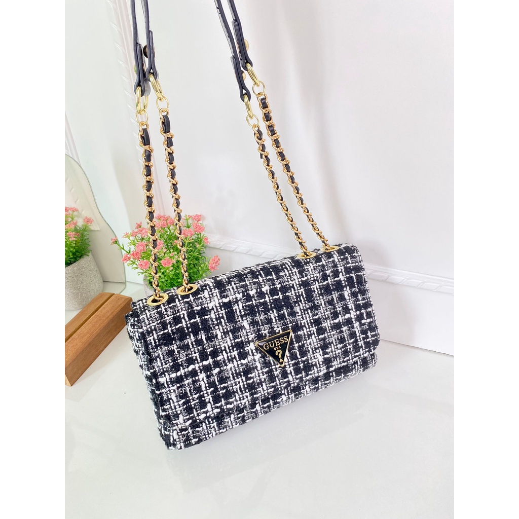 [7.7 Boombastis Sale⚡] - TAS WANITA GS GS076 CESSILY CROSSBODY BAG PREMIUM IMPORT