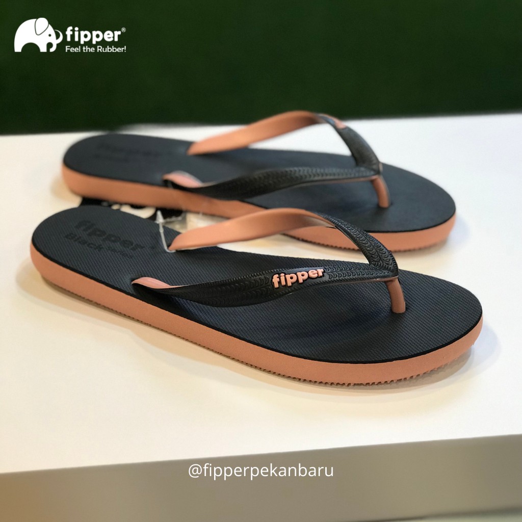 Sandal Fipper Black Series-M Original for Man - Black/Brown