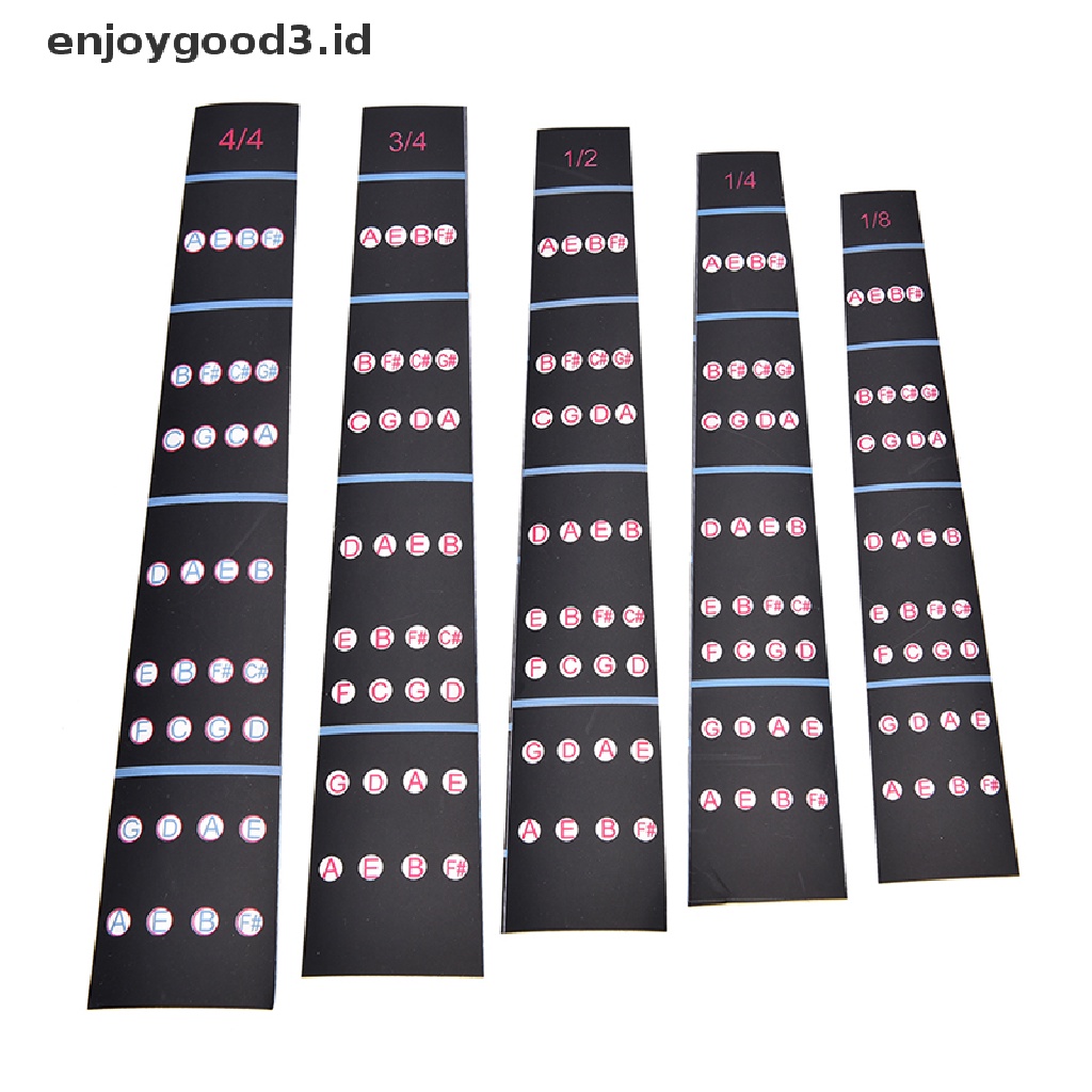 Stiker Penanda Fretboard Biola Ukuran 1 / 2-4 / 4