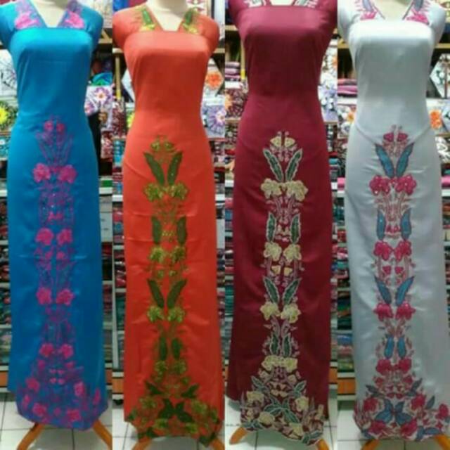 Bahan/Bakal Baju Gamis Bordir Bukittinggi