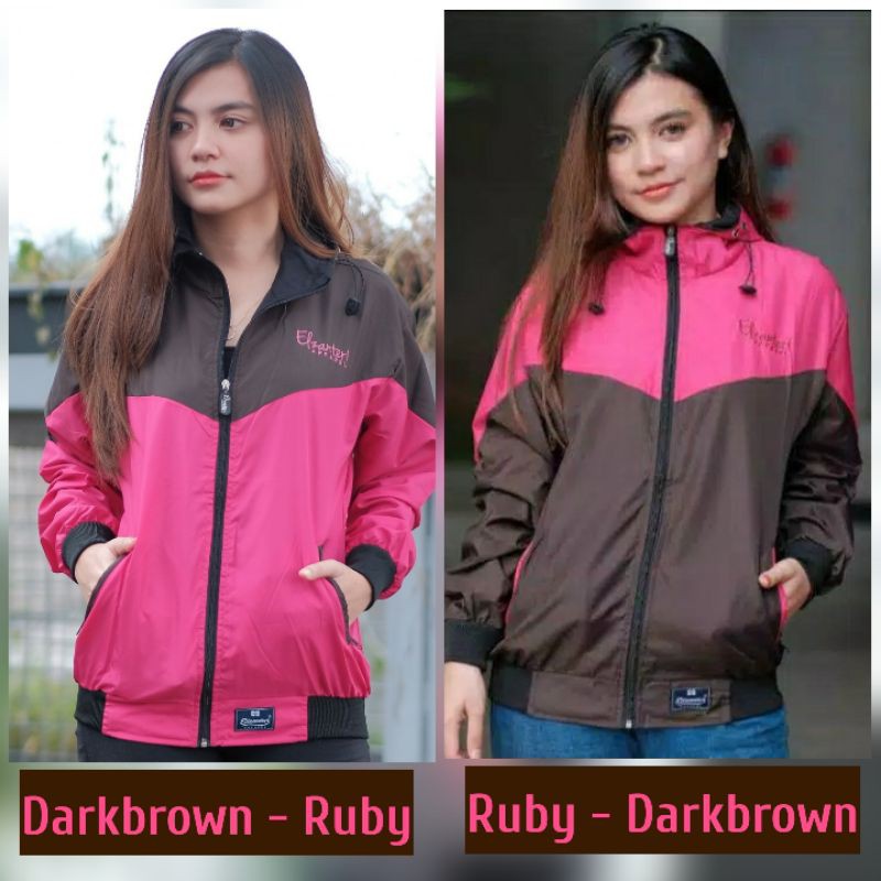 JAKET WANITA PARASUT ELZANTERI ORIGINAL / JAKET CEWEK TERLARIS / JAKET TERBARU-4