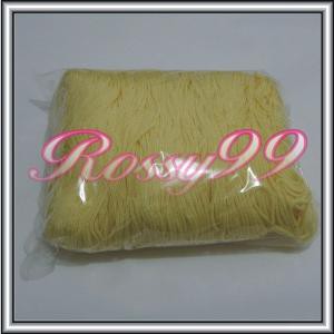 Tali kur Nylon warna Kuning Gading biasa disebut Putih Tulang talikur untuk makrame rajutan tas gan