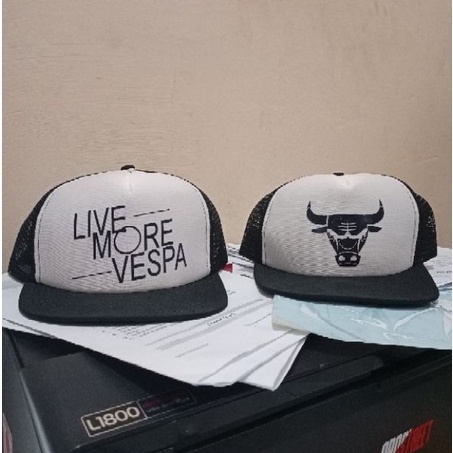 TOPI VESPA / TOPI TRUCKER PREMIUM DISTRO