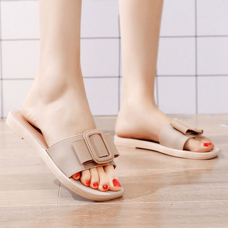 Sandal Wanita Sandal Teplek Gesper