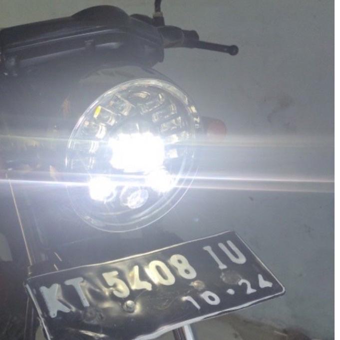 *Paling Laris* lampu daymaker 7 inch & 5 75 inc TM 19 led headlamp depan dymaker ori dot sae 16 deme