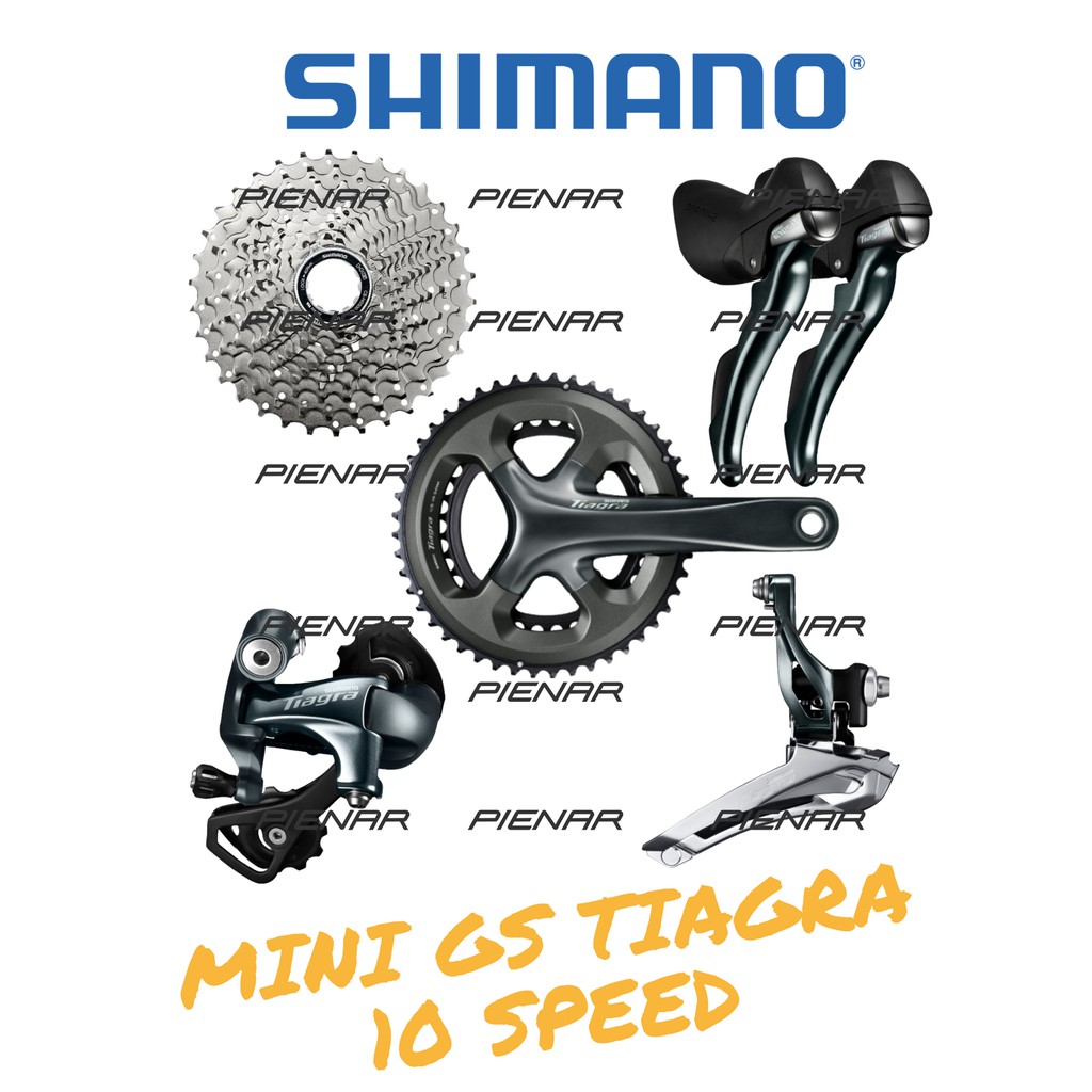 MINI GROUPSET SHIMANO TIAGRA 2 X 10 SPEED ROAD BIKE DROP BAR