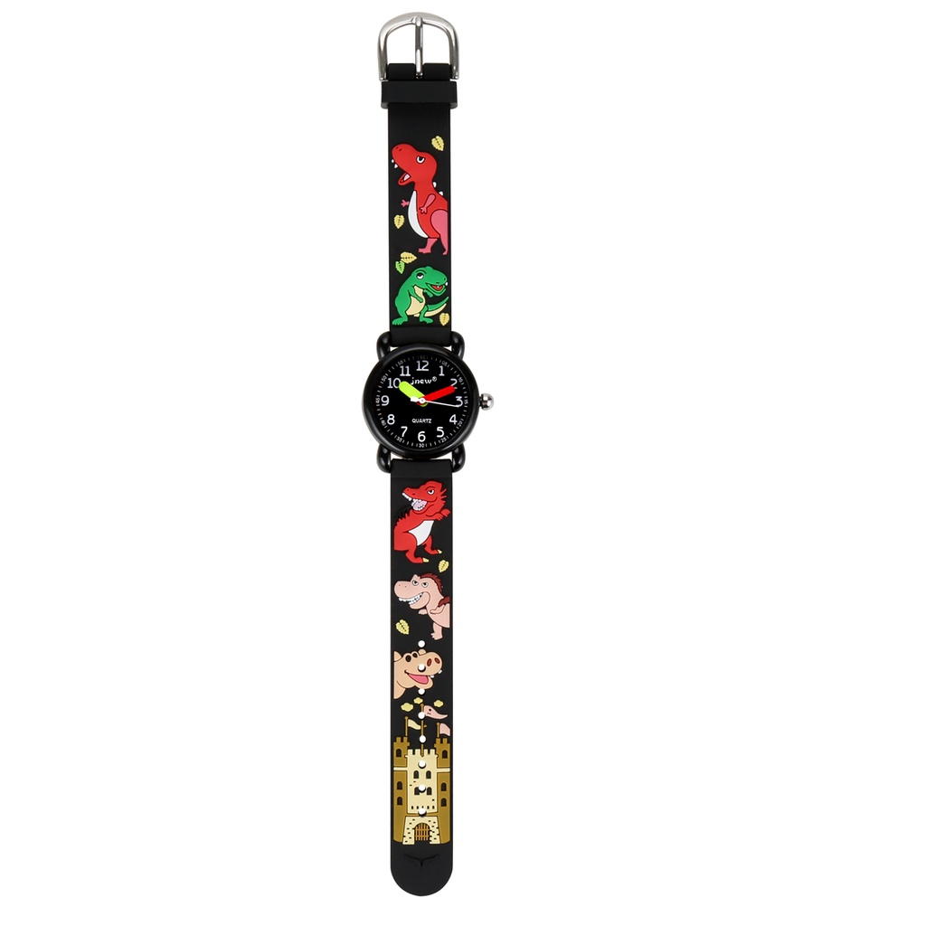 【Ready stock】JNEW 30M waterproof jam tangan anak jam tangan anak laki-laki perempuan sports quartz watch exam watch Untuk anak usia 2-10