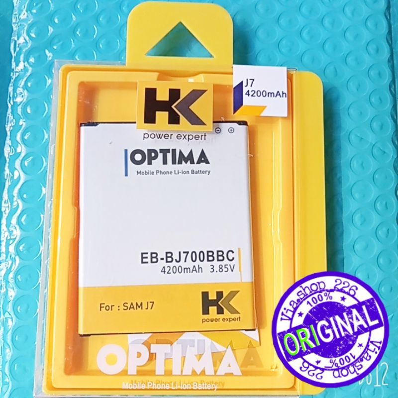 BATERAI SAMSUNG GALAXY J700 J7 2015 J4 2018 J7 CORE BJ700BBC DOUBLE POWER ORIGINAL HK optima BATTERY