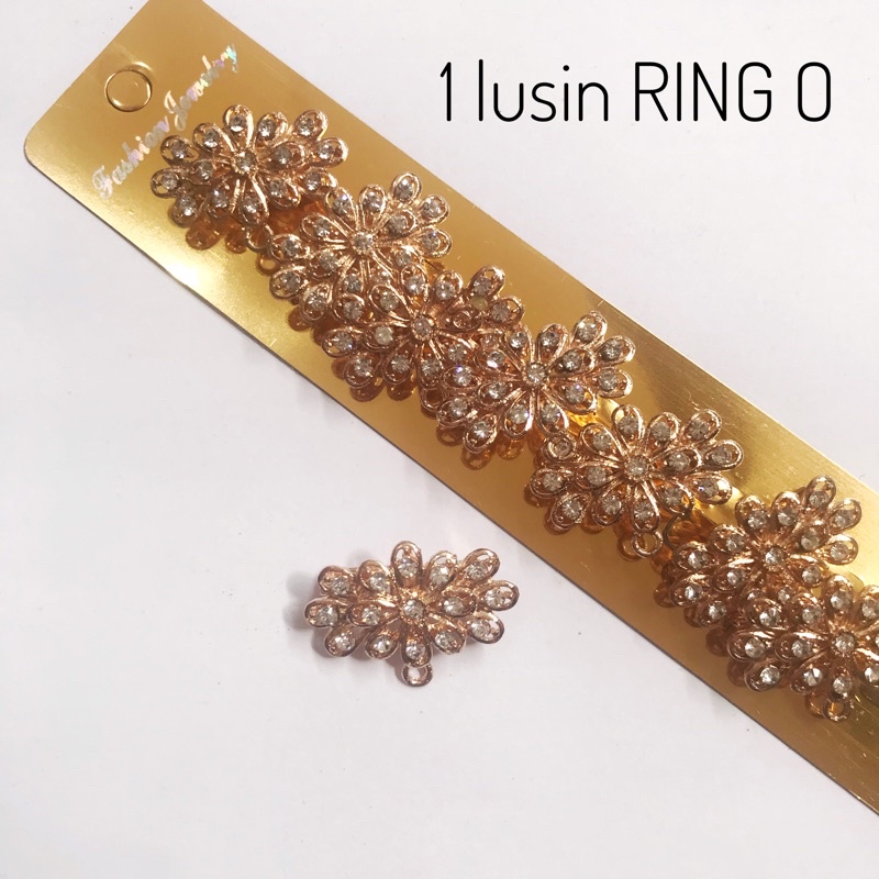 12 pcs bros dagu / 1 lusin bros dagu / bros dagu lusinan / bros dagu harga grosir / grosiran / Bahan Bros Juntai / Bahan Bros / Bros Kecil / Bros Mini / Bros Jilbab / Bros Dada / Bros Hijab-O-GOLD-FLOWER-1LUSIN