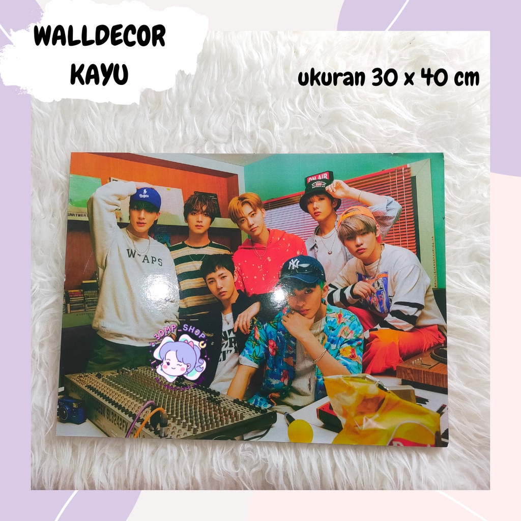 WALLDECOR KAYU kpop