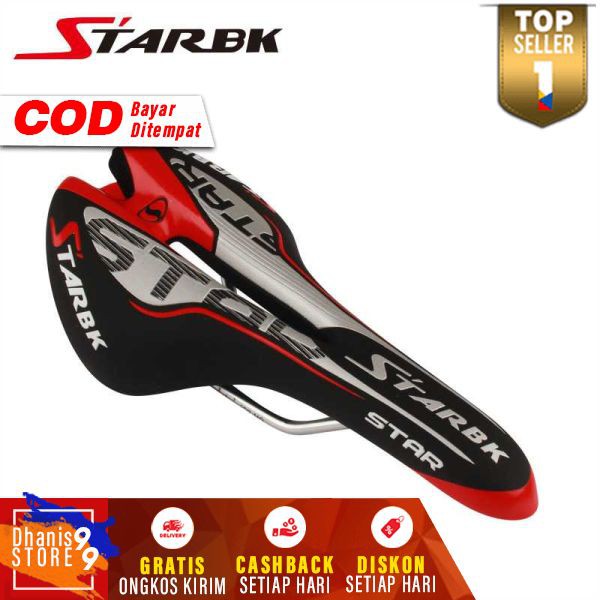 €964¹ Jok Sadel Sepeda MTB Empuk Saddle Bike Sedel Sepedah Gunung Murah