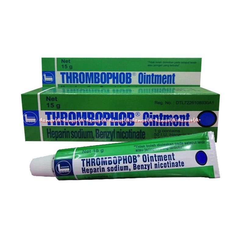 Thrombophob Ointment Salep Gel Untuk Mengurangi Keseleo Dan Nyeri Sendi 15gr