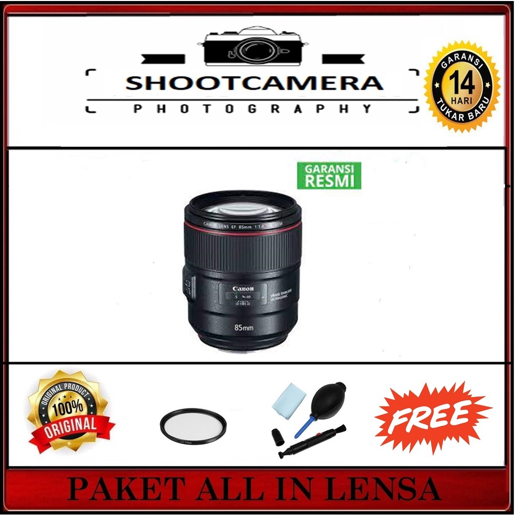 LENSA CANON EF 85MM F1.4 L IS USM
