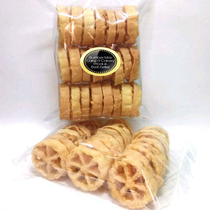 KUE / KEMBANG GOYANG / KUE RODA / JADUL / MANIS / CAMILAN KILOAN 1 KG