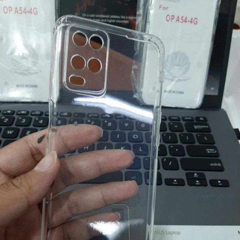 OPPO A54 CASE SOFTCASE BENING CLEAR HD TRANSPARAN