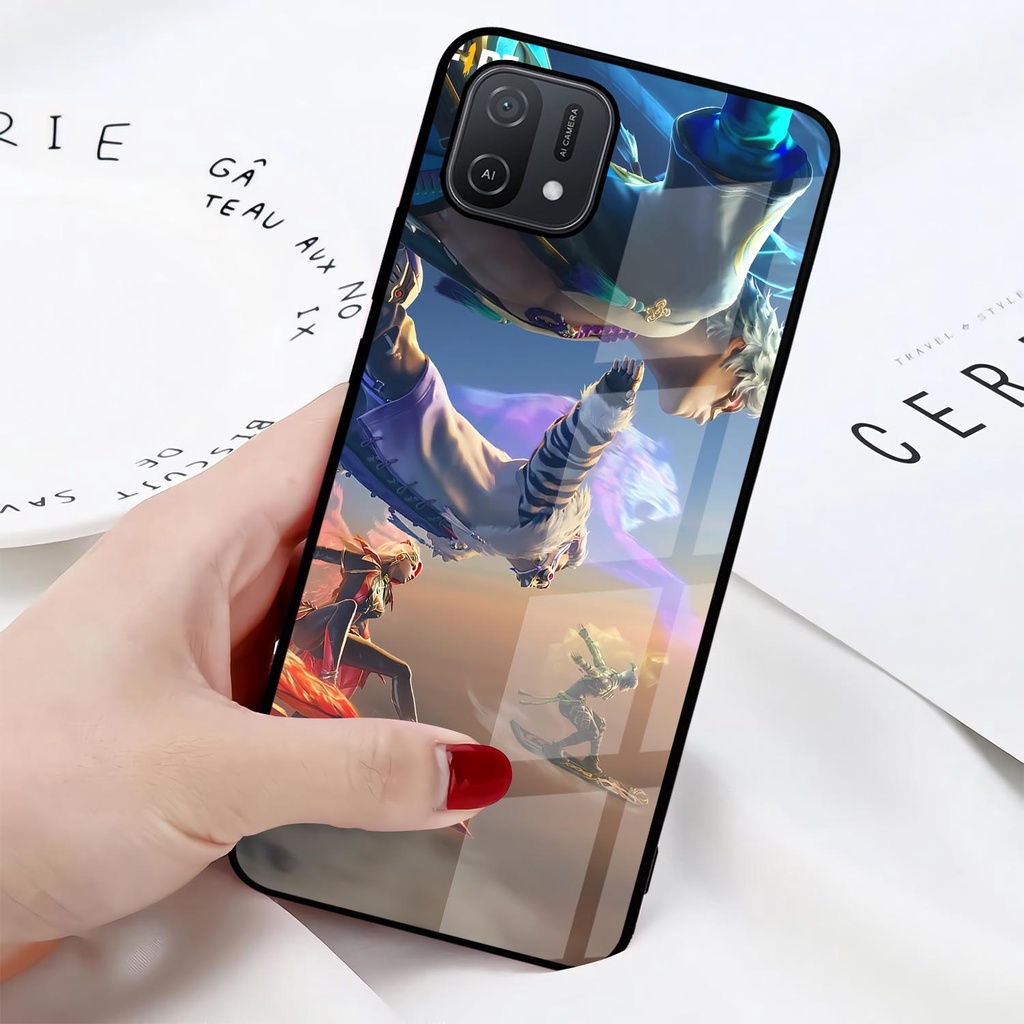 Case Glossy Oppo A16E | A16K Casing Kilau Hp Oppo | Pelindung Hp | Motif Game