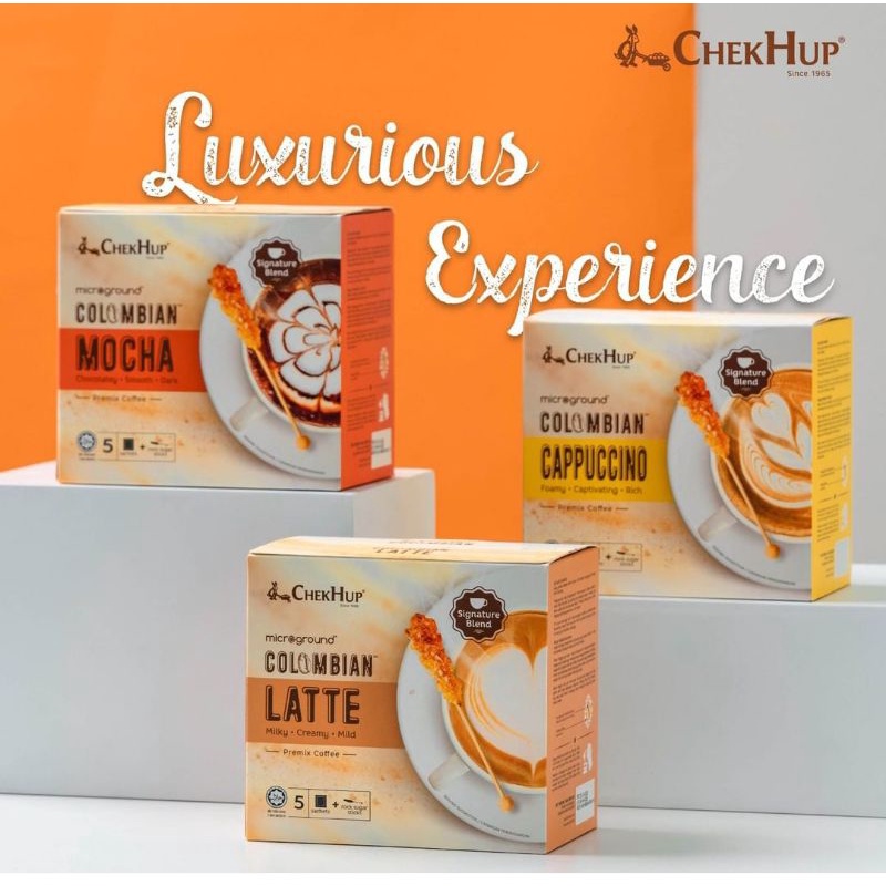 

ChekHup- Chek Hup Colombian Latte/Mocha/Capucino Malaysia