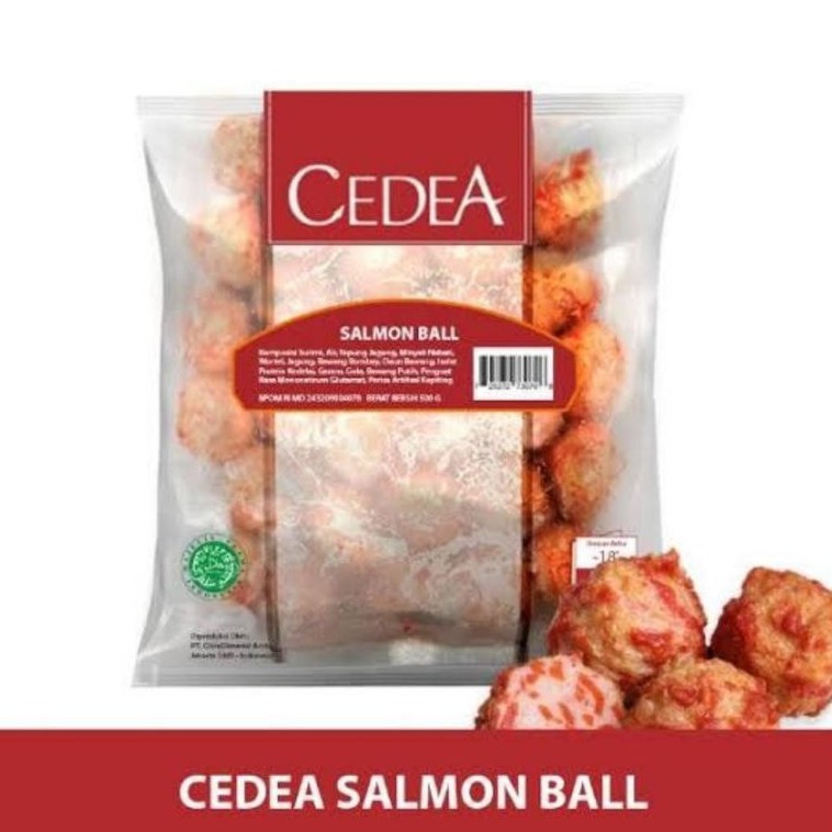 

Cedea Baso Salmon 500g/Baso Salmon 500g Premium Cedea/Baso Ikan Rasa Salmon Berat 500g