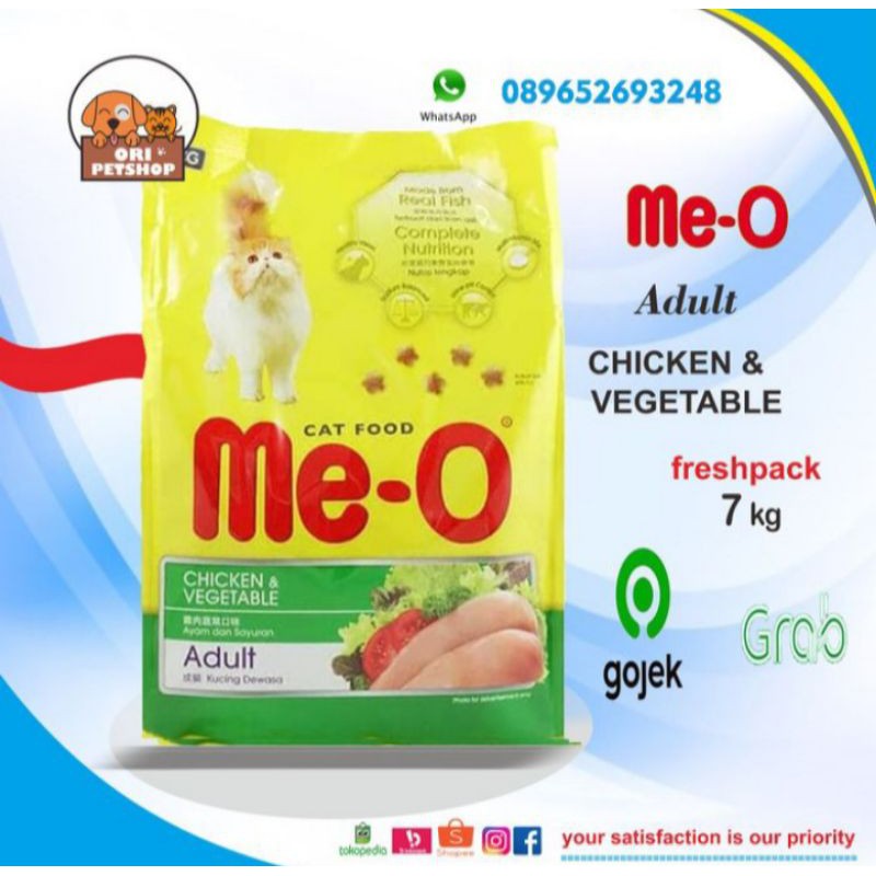 grab gojek meo chicken meo chicken vegetable 7 kg Grab Gojek Only