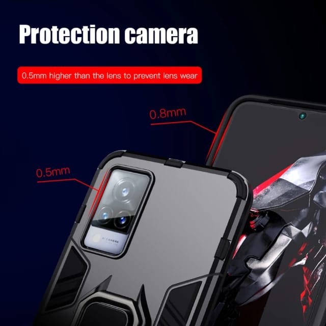 VIVO V21 4G / 5G / V20 / V20 SE SOFT CASE HYBRID PANTHER SERIES