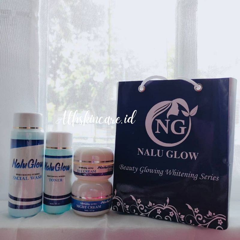 NALU GLOW Paket whitening + free gift cantik