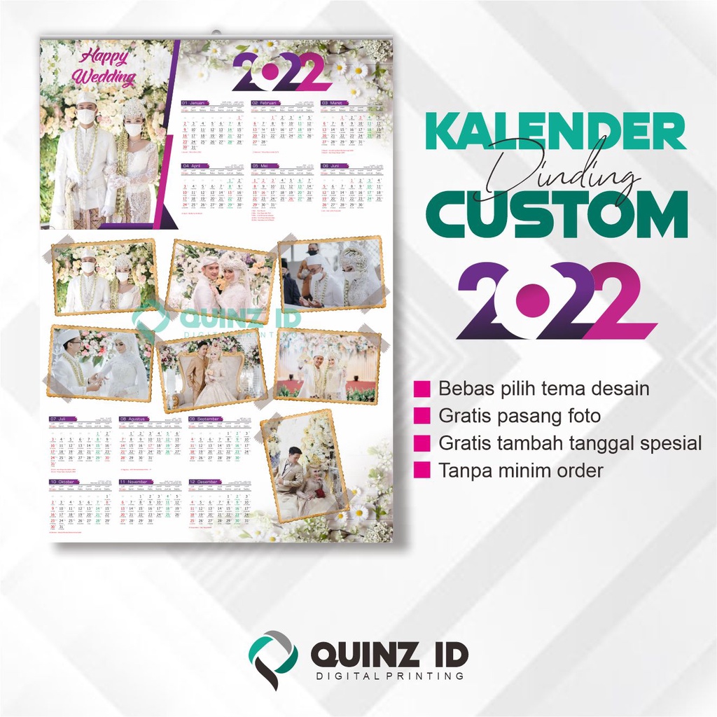 

TERMURAH !!! Kalender Custom 2022