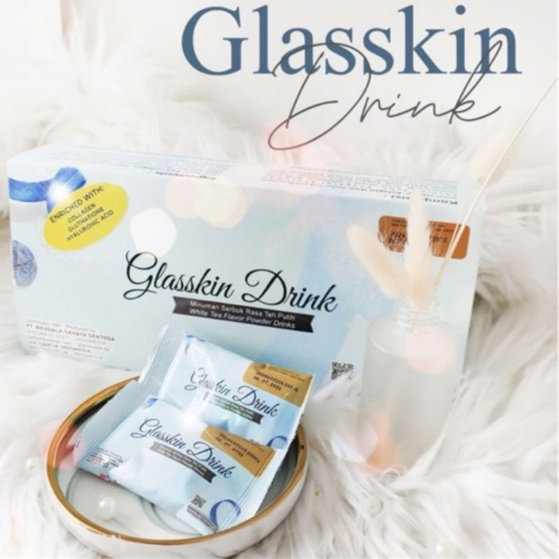 BISA COD MS GLOW GLASSKIN DRINK / GLASKIN MS GLOW FREE TUMBLER