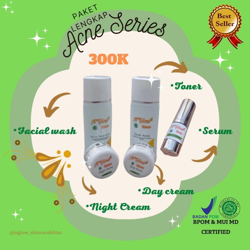 N'glow skincare BPOM Aman