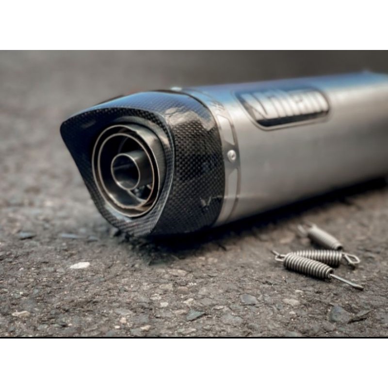 knlpot villan sv1+slip on cbr250