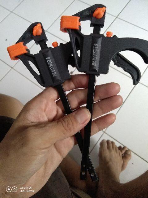 F Clamp Tools|alat Penjepit Kayu Model F|woodworking Tools - 4 Inch