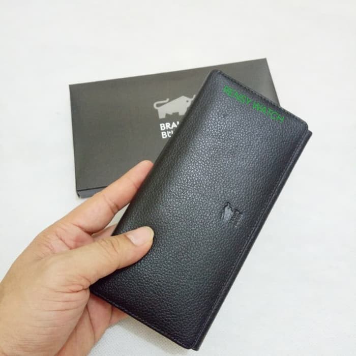 DOMPET KULIT PANJANG PRIA / WANITA BRAUN BUFFEL HIGH QUALITY