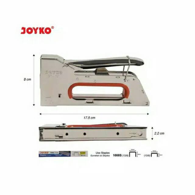 

Promo Gun Tacker/Staples Tembak GT-701 Stapler Hekter