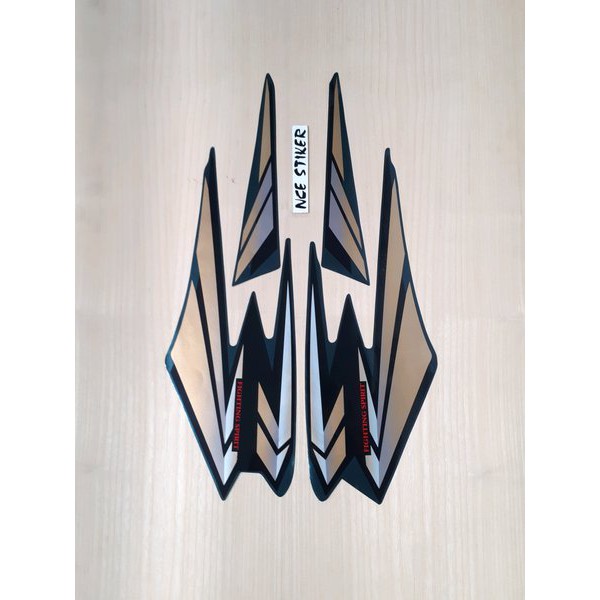 Stiker striping RX King 2002 hijau