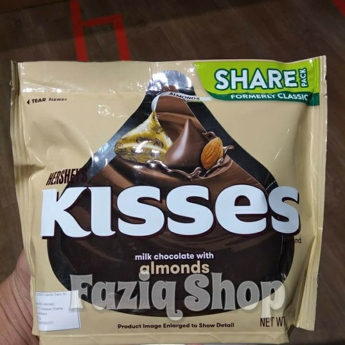 

Herseys Kisses Milk Chocolate with Almond